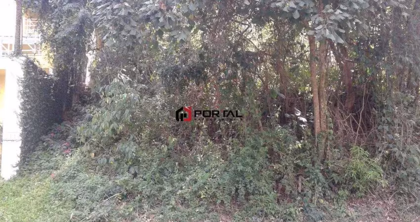 Terreno em condomínio fechado à venda na Estrada das Figueiras, Chácara Rincão, Cotia