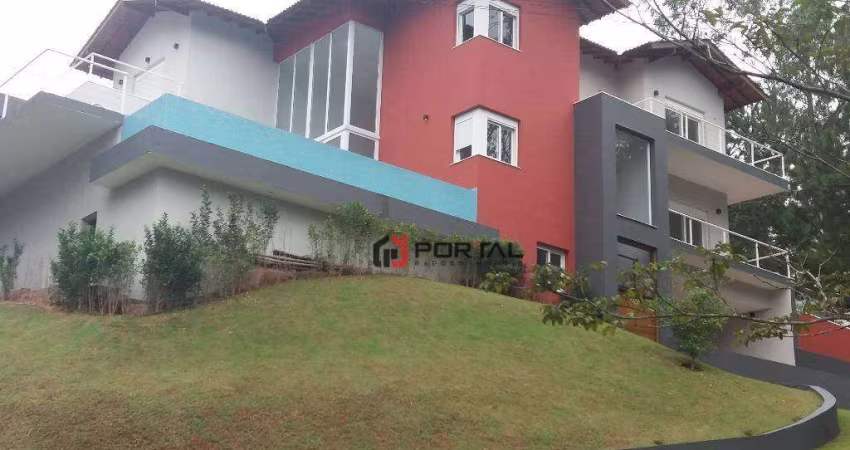 Casa com 5 dormitórios à venda, 550 m² por R$ 2.500.000,00 - Granja Viana - Embu das Artes/SP