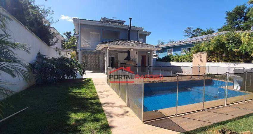 Casa com 4 dormitórios, 420 m² - venda por R$ 3.800.000,00 ou aluguel por R$ 25.000,00/mês - Granja Viana - Cotia/SP