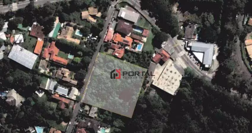 Terreno à venda, 4900 m² por r$ 1.600.000,00 - granja viana - cotia/sp