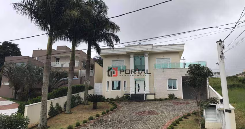 Casa em condominio na Granja Viana com 4 suítes e 700 m2 em localização ímpar - porteira fechada!