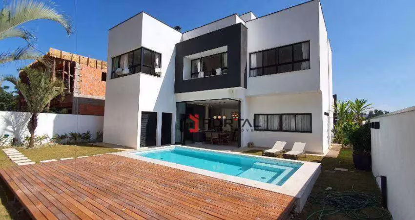 Casa com 5 dormitórios à venda, 439 m² por r$ 4.300.000,00 - granja viana - cotia/sp