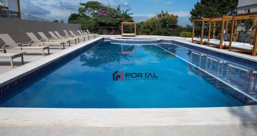 Apartamento com 1 dormitório à venda, 51 m² por R$ 530.000,00 - Granja Viana - Cotia/SP