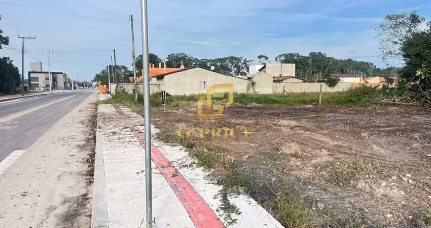 Lindo terreno pronto para construir e frente o asfalto à 100 mts da escola e creche