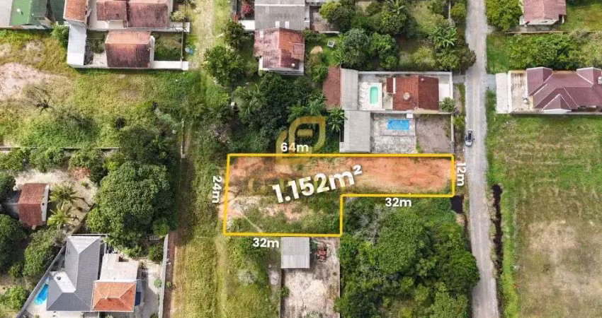 Excelente terreno inteiro em região nobre à 350 mts do mar pronto para construir