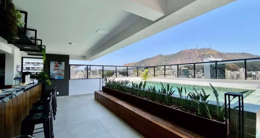 Apartamento 2 quartos com suíte e varanda gourmet no centro de juiz de fora