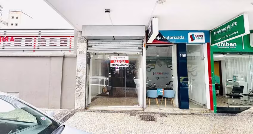 Ponto comercial para alugar na Rua Braz Bernardino, 200, Centro, Juiz de Fora