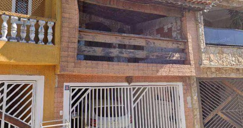 Sobrado com 3 dormitórios para alugar, 202 m² por R$ 3.500,00/mês - Vila Sílvia - São Paulo/SP