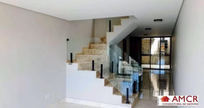 Sobrado fino acabamento com 3 dormitórios à venda, 126 m² por r$ 810.000 - cidade patriarca - são paulo/sp