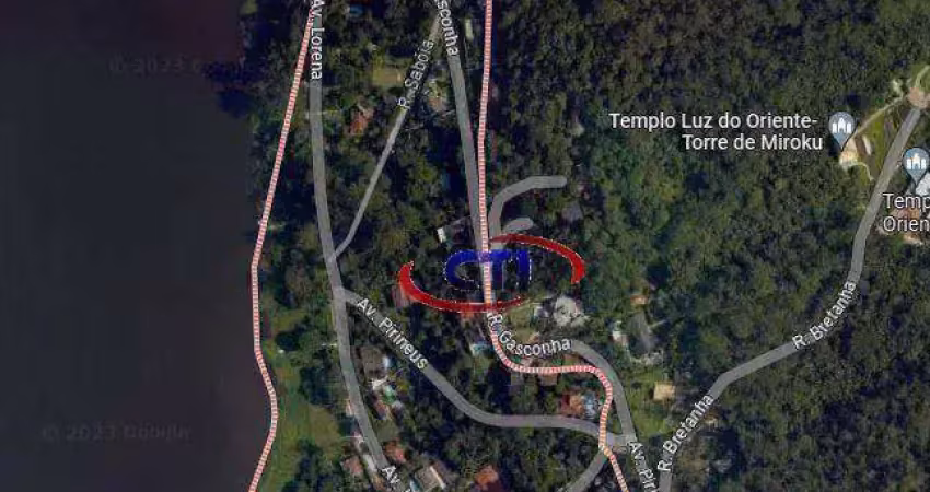 Terreno à venda, 3752 m² por r$ 560.000,00 - sítio do francês - ribeirão pires/sp