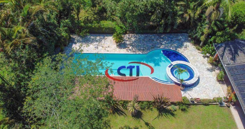 Casa com 4 dormitórios para alugar, 454 m² por R$ 13.392,87/mês - Balneário Palmira - Ribeirão Pires/SP