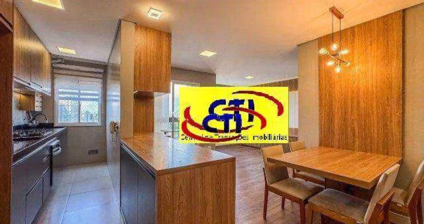 Apartamento com 2 dormitórios à venda, 72 m² por R$ 655.000,00 - Centro - São Bernardo do Campo/SP