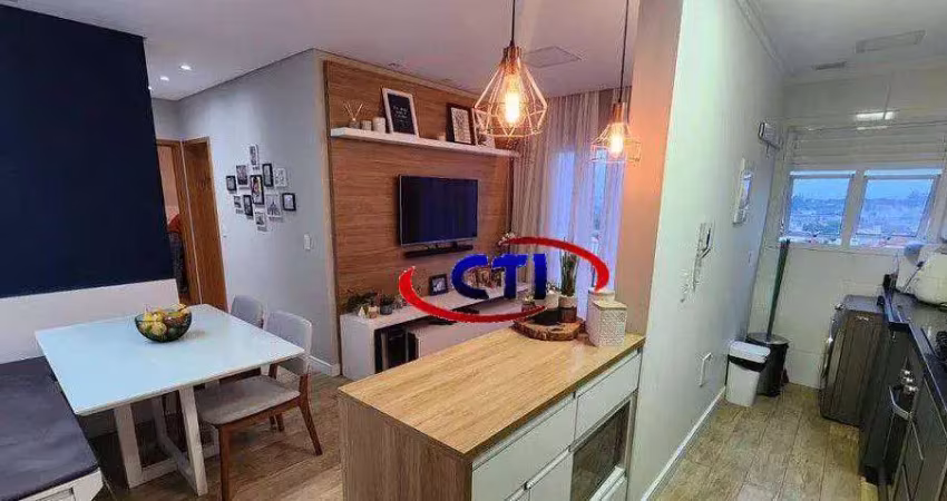 Apartamento com 2 dormitórios à venda, 54 m² por r$ 450.000,00 - paulicéia - são bernardo do campo/sp