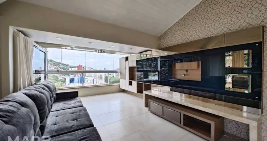 Cobertura com 3 dormitórios à venda, 162 m² por r$ 1.250.000,00 - centro - florianópolis/sc