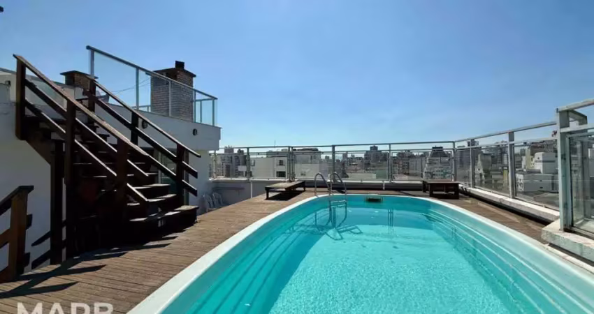 Cobertura com 3 dormitórios à venda, 296 m² por r$ 1.475.000,00 - centro - florianópolis/sc