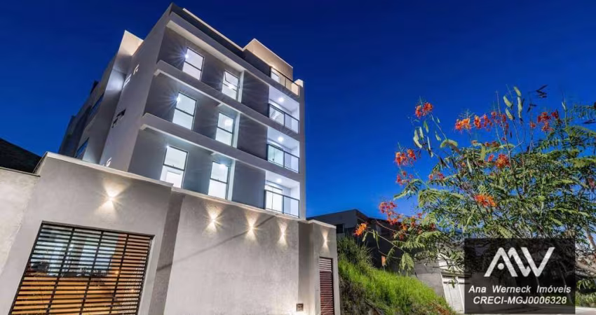 Cobertura com 3 dormitórios à venda, 108 m² por R$ 490.000,00 - Recanto da Mata 2 - Juiz de Fora/MG