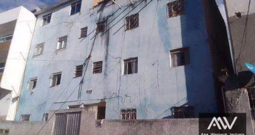 Apartamento com 2 dormitórios à venda, 55 m² por r$ 40.000 de entrada - santos anjos - juiz de fora/mg