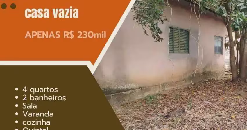 Casa com 4 dormitórios à venda, 120 m² por r$ 230.000,00 - bandeirantes - juiz de fora/mg