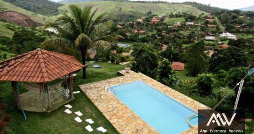 Chácara com 2 dormitórios à venda, 1000 m² por R$ 450.000.00 - Cond. Fazendinhas Miragem - Simão Pereira /MG