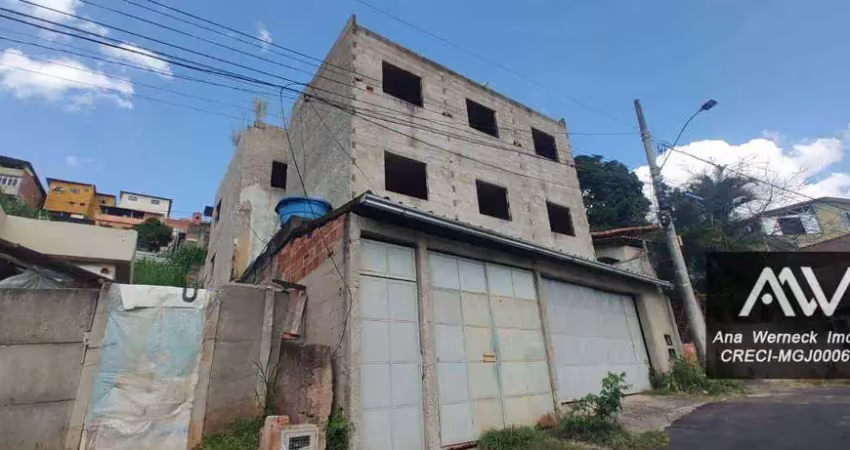Apartamento com 2 dormitórios à venda, 60 m² por r$ 65.000 - grajaú - juiz de fora/mg