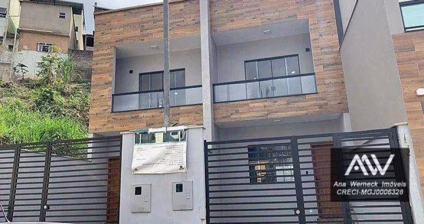 Casa com 2 dormitórios à venda, 82 m² por R$ 269.000,00 - Milho Branco - Juiz de Fora/MG