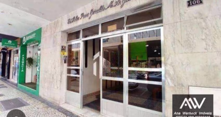 Apartamento com 1 dormitório à venda, 40 m² por R$ 170.000,00 - Centro - Juiz de Fora/MG