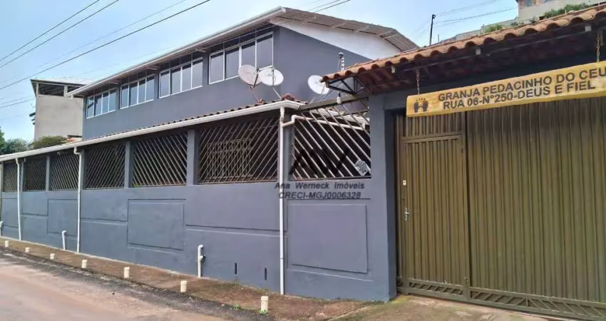 Chácara com 3 dormitórios à venda, 1100 m² por r$ 500.000,00 - chacara - chácara/mg