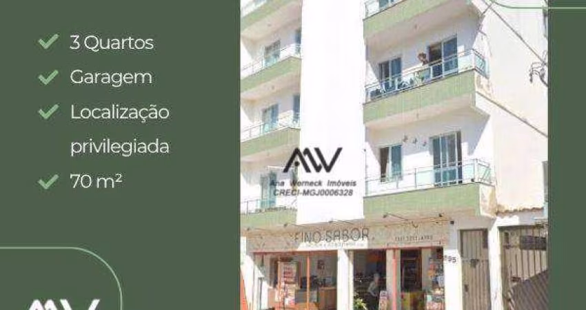 Apartamento com 3 dormitórios à venda, 70 m² por R$ 175.000,00 - Fontesville - Juiz de Fora/MG