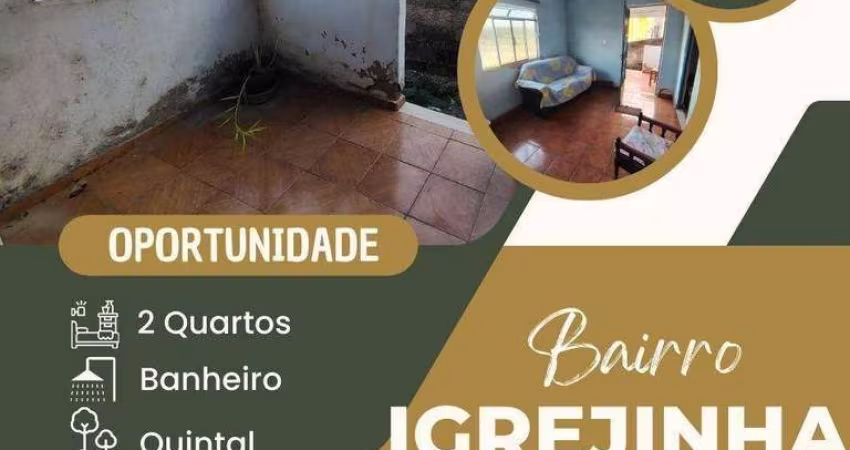 Casa com 2 dormitórios à venda, 80 m² por R$ 30.000 de entrada - Igrejinha - Juiz de Fora/MG