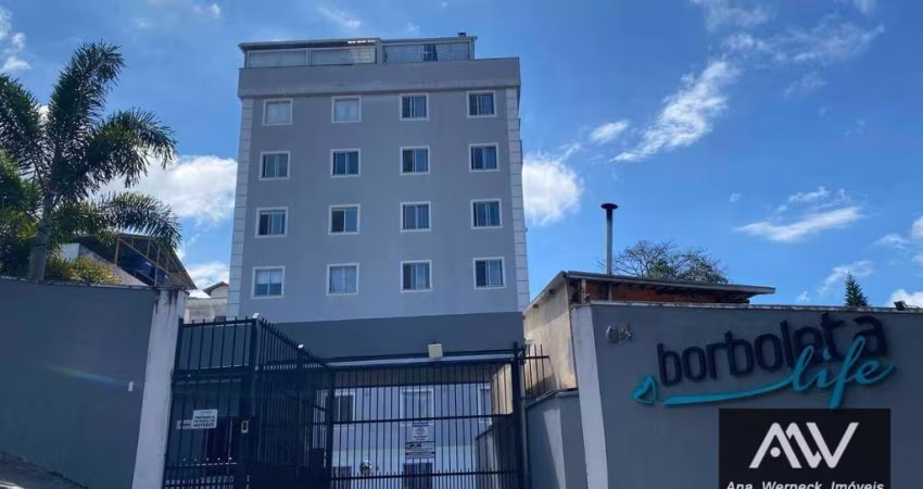Apartamento com 2 dormitórios à venda, 45 m² por R$ 165.000 - Borboleta - Juiz de Fora/MG