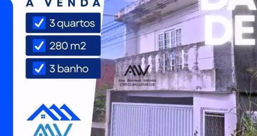 Casa com 3 dormitórios à venda, 280 m² por r$ 80.000 - de entrada - nova benfica - juiz de fora/mg