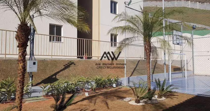 Apartamento com 2 dormitórios à venda, 48 m² por r$ 150.000,00 - grama - juiz de fora/mg