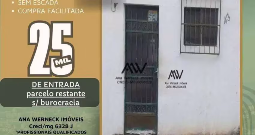 Kitnet com 1 dormitório à venda, 40 m² por r$ 25.000 de entrada- progresso - juiz de fora/mg