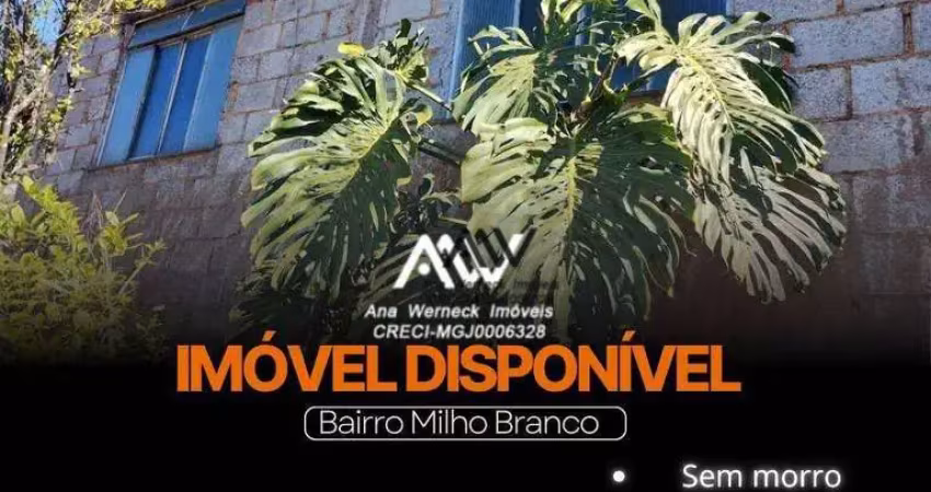 Casa com 2 dormitórios à venda, 60 m² por r$ 50.000 de entrada- milho branco - juiz de fora/mg