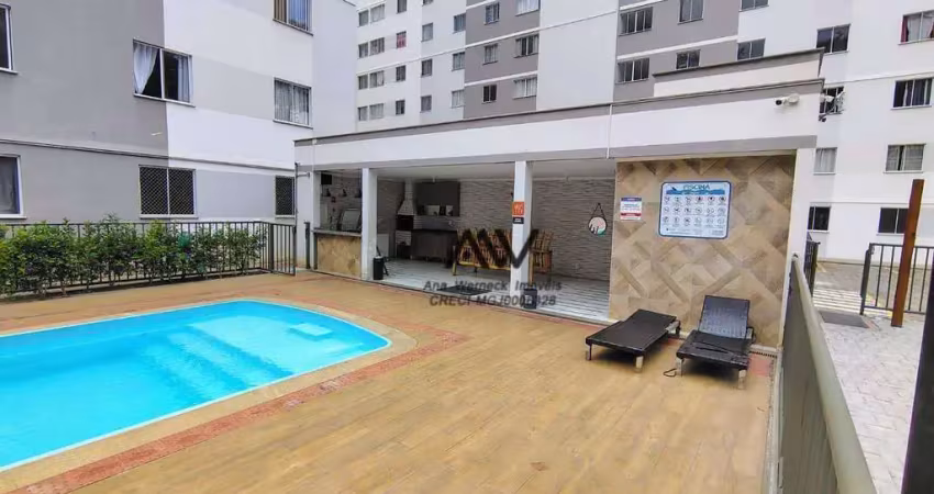 Apartamento com 2 dormitórios à venda, 47 m² por r$ 150.000 - grama - juiz de fora/mg