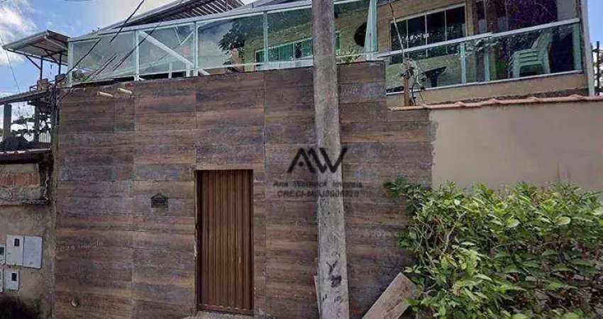 Casa com 2 dormitórios à venda por r$ 175.000 - náutico - juiz de fora/minas gerais