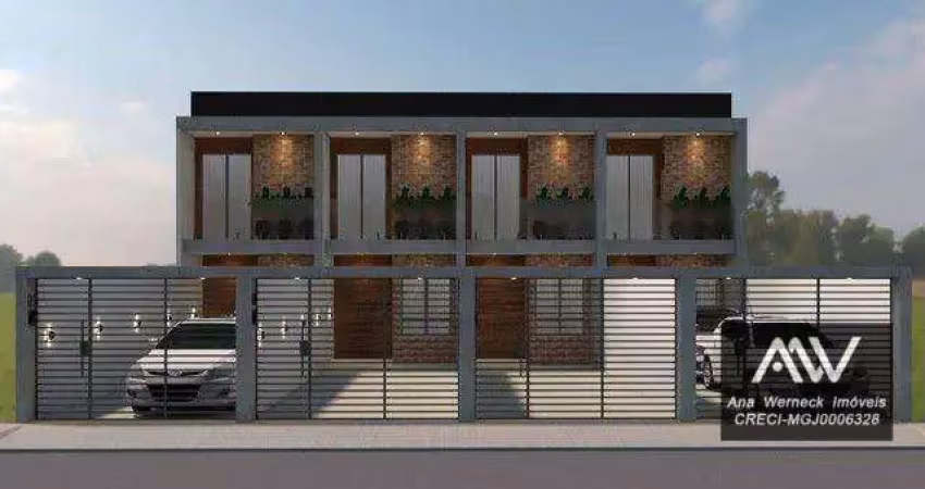 Casa com 3 dormitórios à venda, 130 m² por r$ 480.000,00 - vivendas da serra - juiz de fora/mg