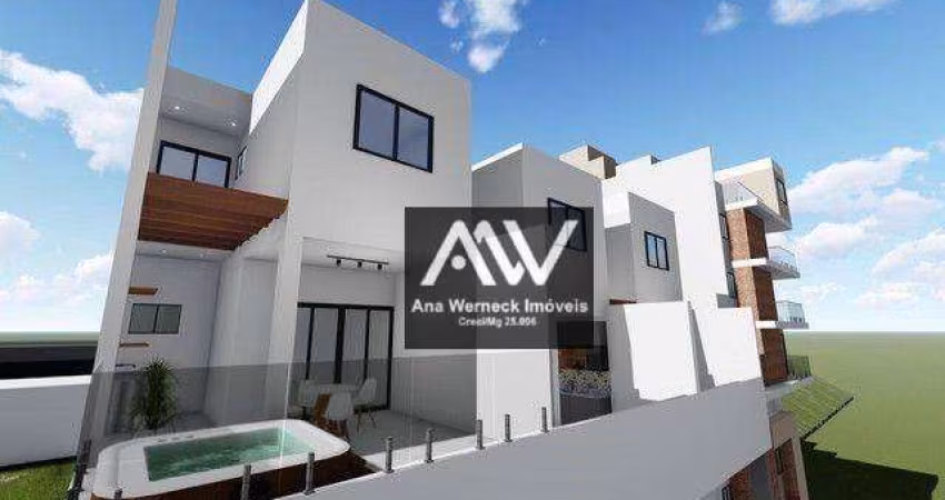 Casa com 3 dormitórios à venda, 200 m² por R$ 499.000,00 - Fontesville - Juiz de Fora/MG