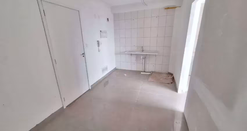 Apartamento tipo studio novo 282 com vaga de garagem coberta, area de churrasqueira, sistema de monitoramento, portaria 24h, piscina, salao de festas e lavanderia em condominio fechado