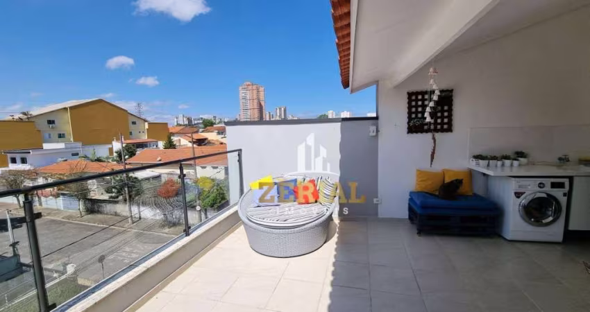 Sobrado com 2 dormitórios à venda, 130 m² por R$ 680.000,00 - Campestre - Santo André/SP