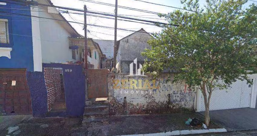 Terreno à venda, 336 m² por R$ 1.063.000,00 - Cerâmica - São Caetano do Sul/SP