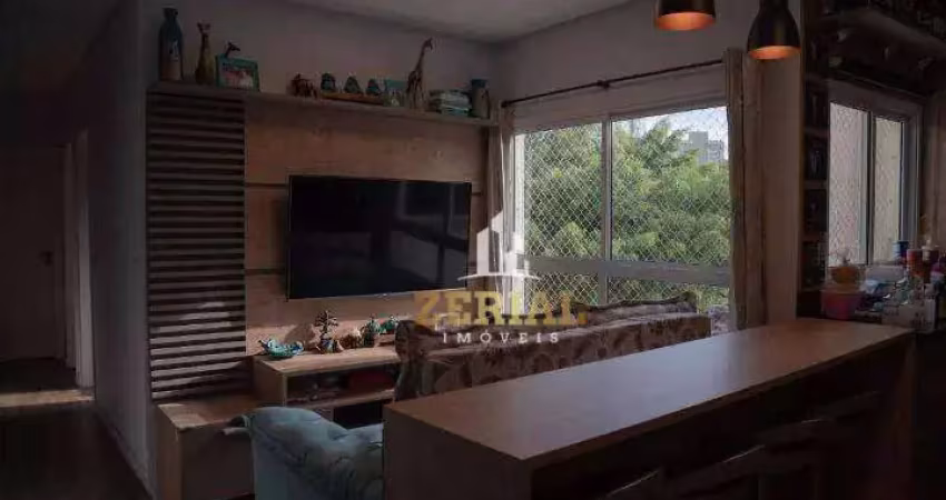 Apartamento com 2 dormitórios à venda, 140 m² por r$ 698.000 - vila alzira - santo andré/sp