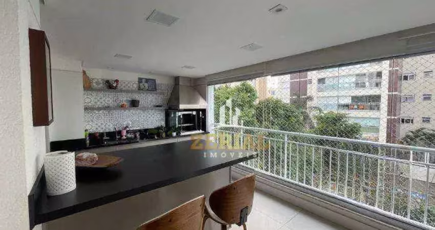 Apartamento com 3 dormitórios à venda, 198 m² por r$ 3.200.000,00 - cerâmica - são caetano do sul/sp