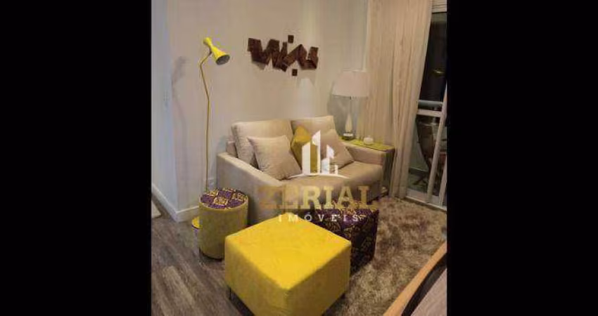 Apartamento com 2 dormitórios à venda, 47 m² por R$ 290.000,00 - Vila Sacadura Cabral - Santo André/SP