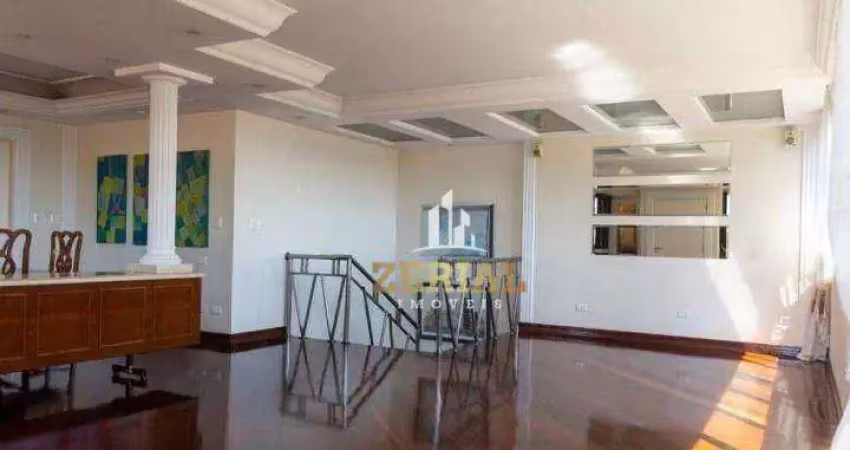 Apartamento duplex, 288 m² - venda por r$ 1.915.000,00 ou aluguel por r$ 9.950,00/mês - santa paula - são caetano do sul/sp