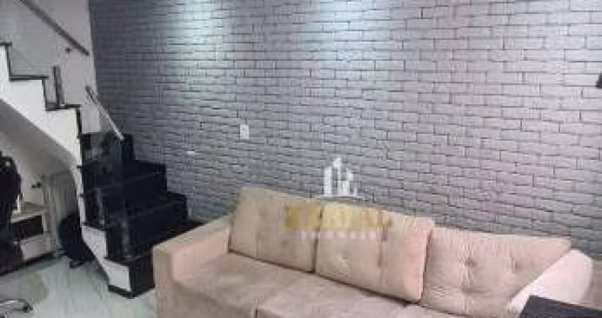 Cobertura com 2 dormitórios à venda, 110 m² por R$ 627.000 - Vila Scarpelli - Santo André/SP