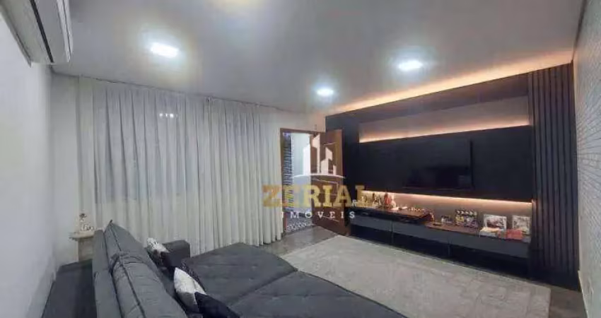 Sobrado com 4 dormitórios à venda, 435 m² por r$ 2.340.000,00 - santa maria - são caetano do sul/sp