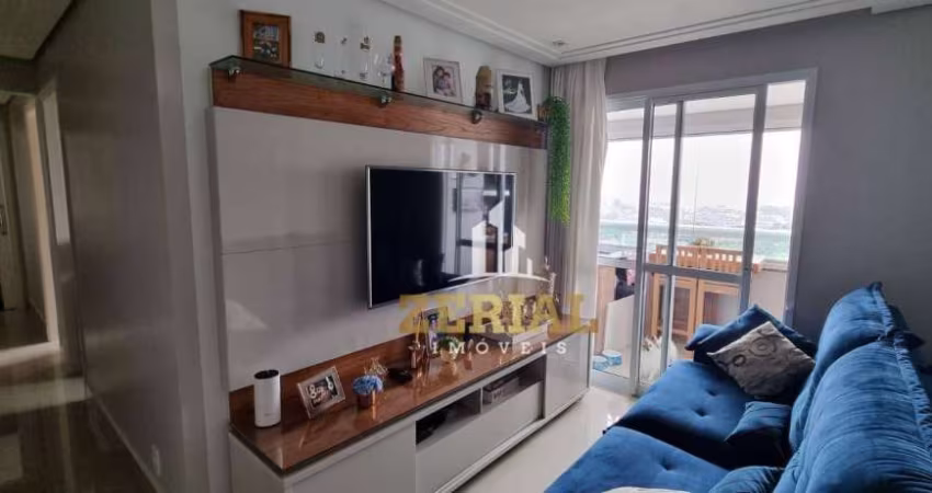 Apartamento com 3 dormitórios à venda, 78 m² por R$ 669.000,00 - Campestre - Santo André/SP