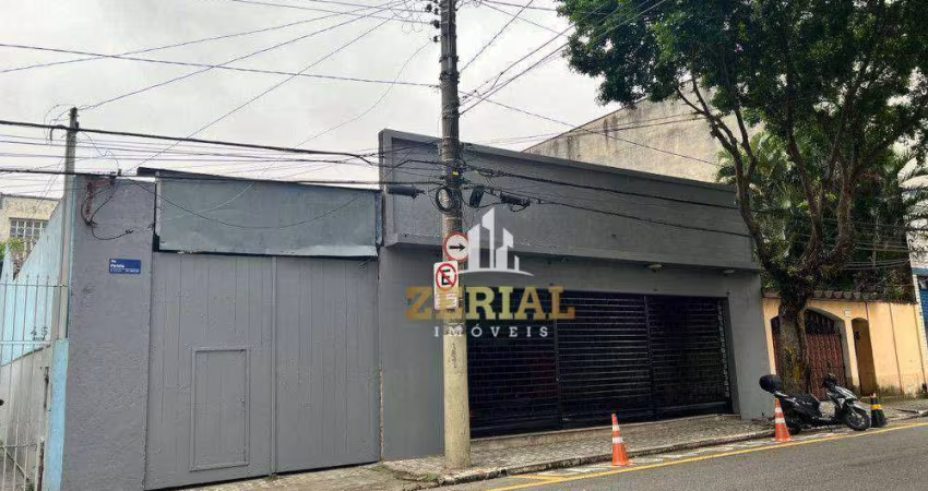 Galpão para alugar, 750 m² por R$ 16.368,00/mês - Fundação - São Caetano do Sul/SP