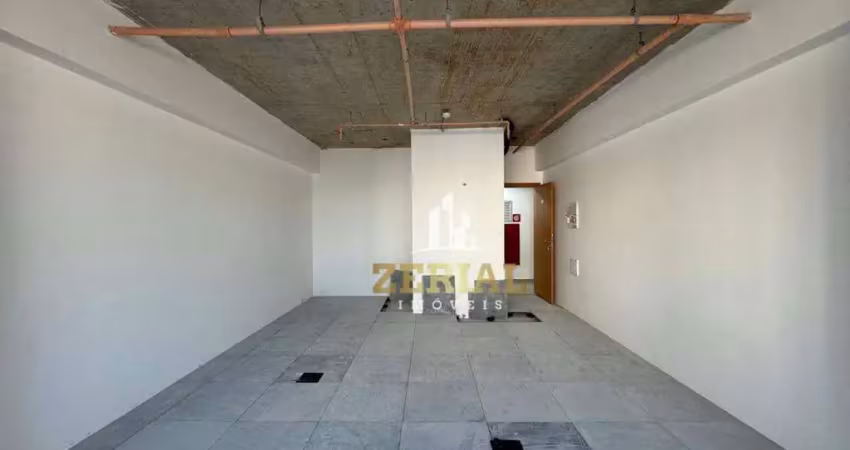 Sala, 33 m² - venda por r$ 380.000,00 ou aluguel por r$ 2.735,20/mês - centro - santo andré/sp
